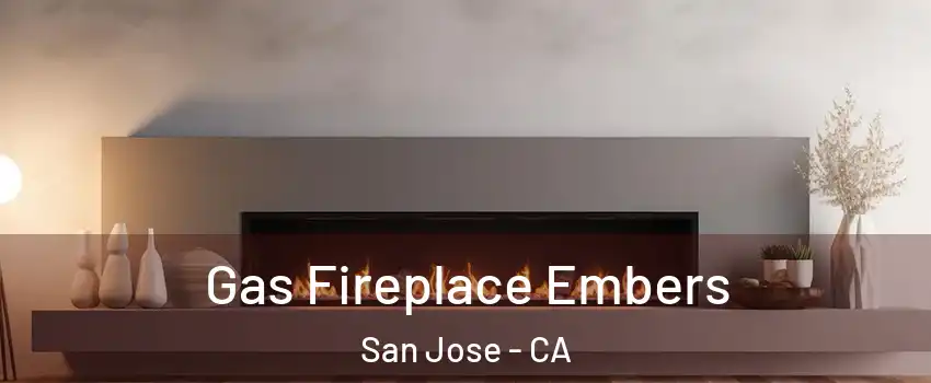  Gas Fireplace Embers San Jose - CA