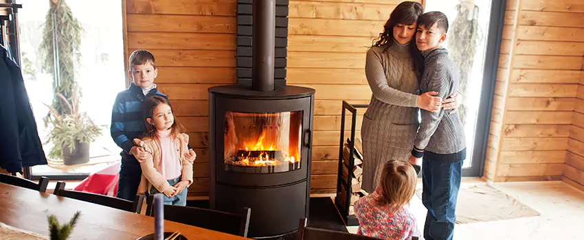 Morso Cast Iron Fireplace Insert Installation in San Jose, California