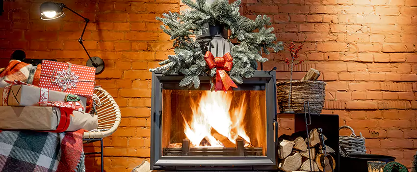 Travis Industries Linear Gas Fireplace Installation in San Jose, California